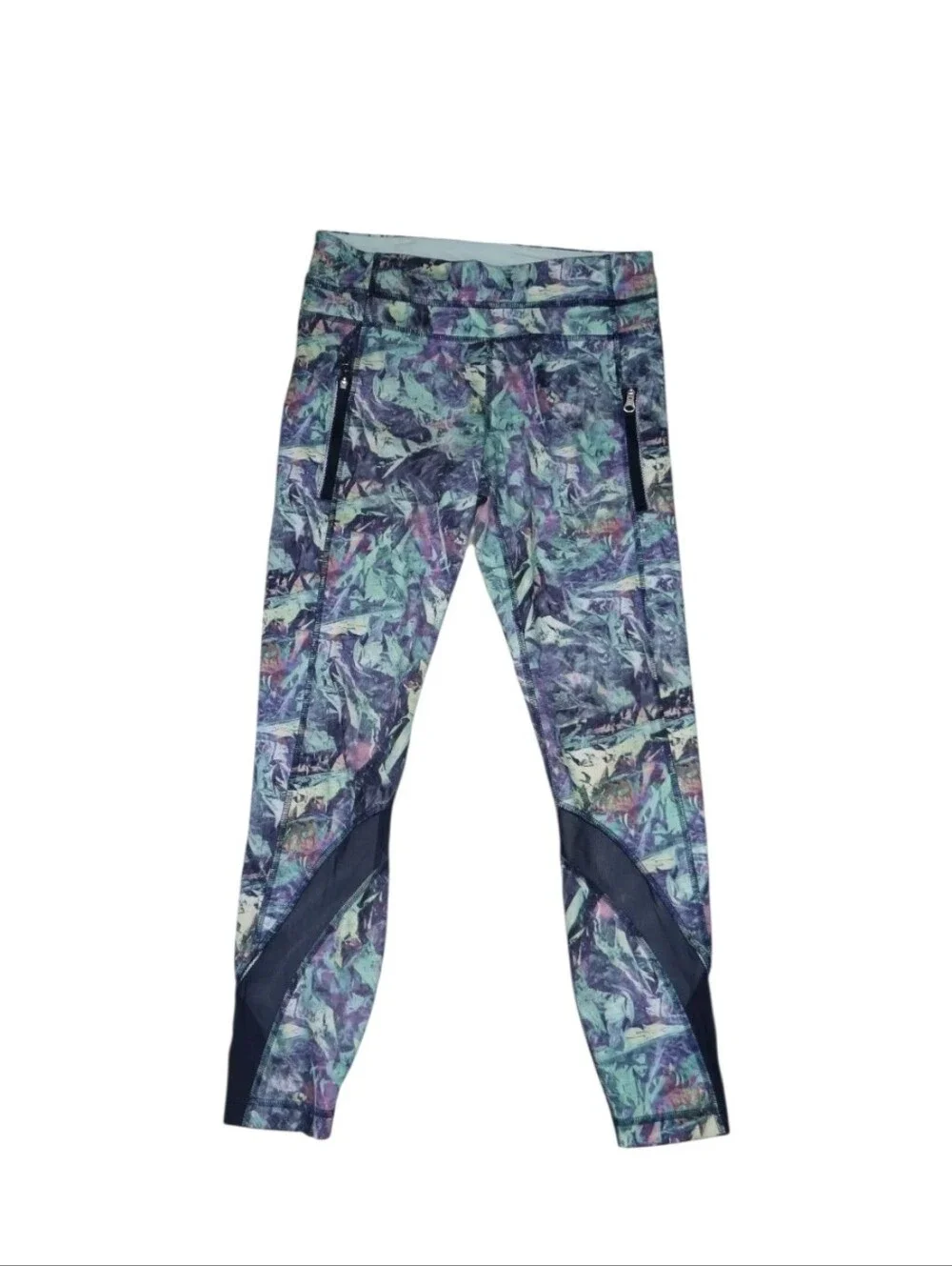 Lululemon inspire II multicolor leggings size 4